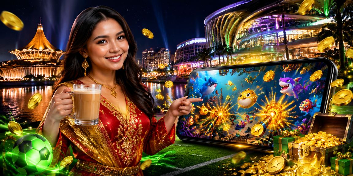 Permainan memancing dalam talian gaya Melayu di Kuching melalui 2082